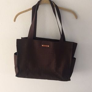Beautiful chocolate brown Kate Spade tote